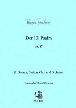 Trenkner: 13. Psalm, op. 47 - Partitur